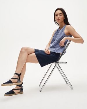 J.Crew Made-In-Spain Sophie Strappy Espadrilles - White