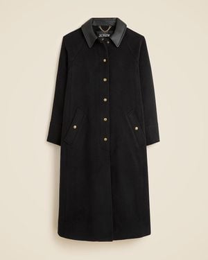 J.Crew Long Barn Jacket - Black