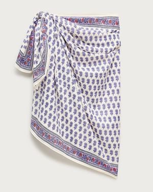 J.Crew Cotton Sarong - White