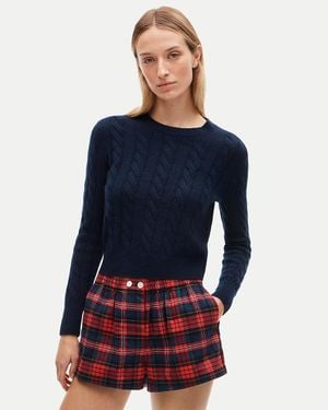 J.Crew Flannel Boxer Short - Blue