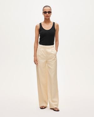 J.Crew Tall Essential Wide-Leg Pant - Pink