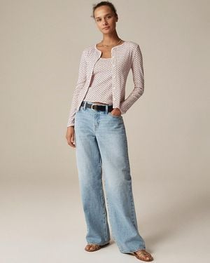 J.Crew Lower-Rise Wide-Leg Jean - Blue