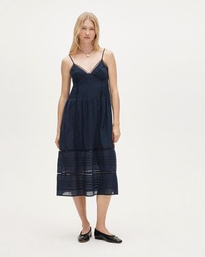 J.Crew Tall Milano Dress - Blue