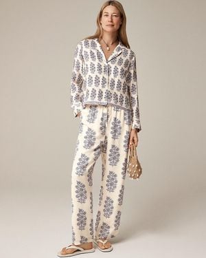 J.Crew Petite New Soleil Pant - Natural