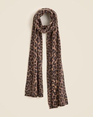 J.Crew Brushed Cashmere Scarf - Natural