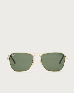 J.Crew Ray-Ban Caravan Sunglasses - Green