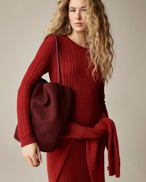 J.Crew Berkeley Bucket Bag - Red