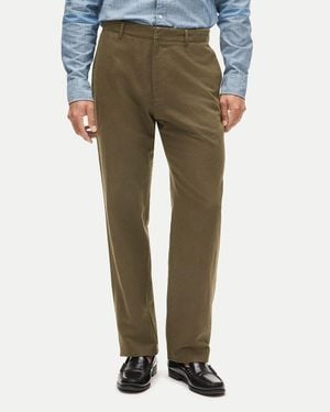 J.Crew Relaxed-Fit Suit Pant - Green