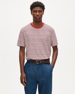 J.Crew Vintage-Wash Cotton T-Shirt - Red