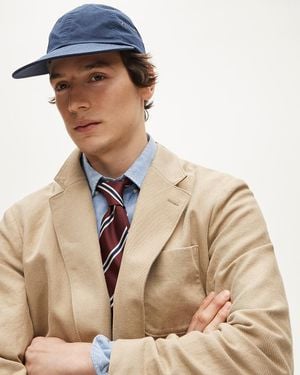 J.Crew Waxed Cotton Walking Cap - Natural