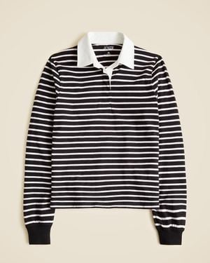 J.Crew Vintage Jersey Rugby T-Shirt - Blue