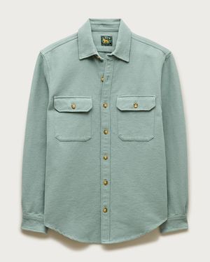 J.Crew Heavyweight Chamois Workshirt - Green