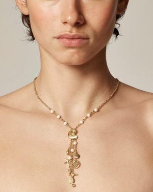 J.Crew Nautical Charm Necklace - Natural