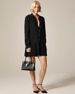 J.Crew Tall New Amelia Shirtdress - Black