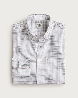J.Crew Relaxed Broken-In Organic Cotton Oxford Shirt - Multicolor