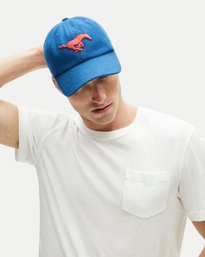 J.Crew '47 X Smu Cleanup Cap - Blue
