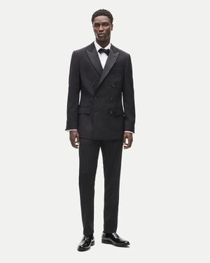 J.Crew Ludlow Slim-Fit Double-Breasted Tuxedo Jacket - Black