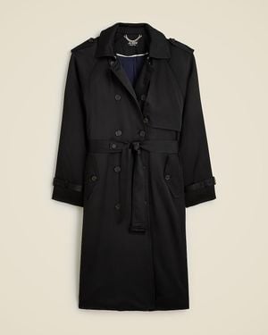 J.Crew Relaxed Trench Coat - Black