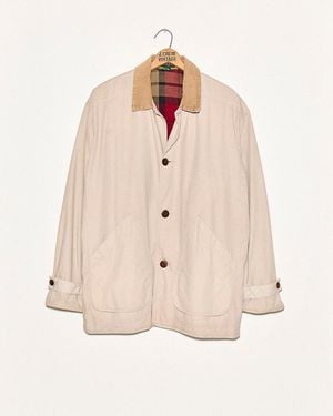 J.Crew Vintage '90S Barn Jacket Size Large - Natural