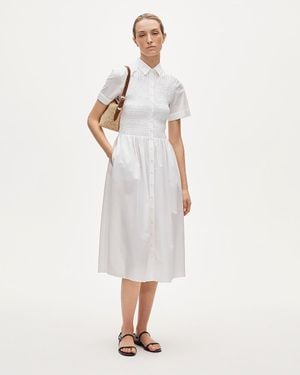 J.Crew Elsie Shirt-Dress - White