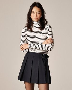 J.Crew Feather Jersey Turtleneck - Multicolor