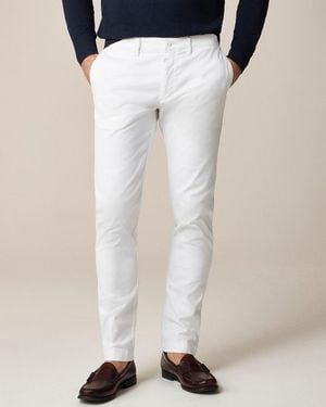 J.Crew 484 Slim-Fit Stretch Chino Pant - White
