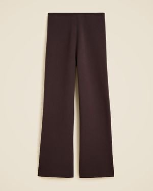 J.Crew Slim-Wide Sweater Pant - Brown