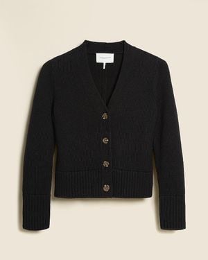 J.Crew State Of Cotton Nyc Peyton Cardigan - Black