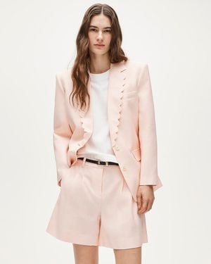 J.Crew Pleated Trouser Short - Natural
