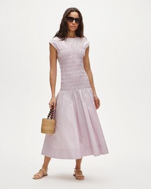 J.Crew Smocked Dress - Purple