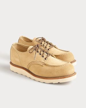 J.Crew Wing Heritage 8079 Shop Moc Oxfords - Natural