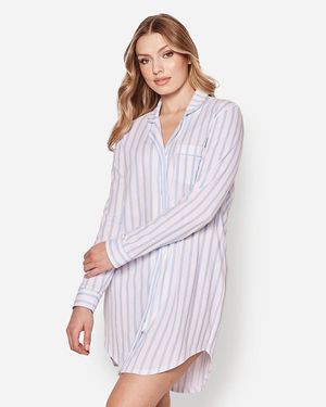 J.Crew Petite Plume Nightshirt - White