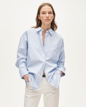 J.Crew Étienne Oversized Shirt - Blue