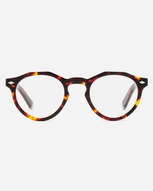 J.Crew Caddis Dogleg Readers - Brown