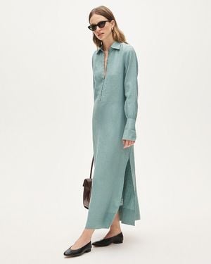 J.Crew Petite Tunic Dress - Blue