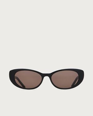 J.Crew Sirena Oval Sunglasses - Natural