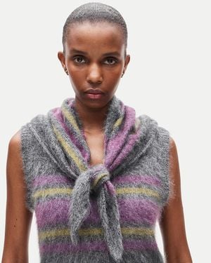 J.Crew Eckhaus Latta X Brushed Cashmere Bandana - Purple