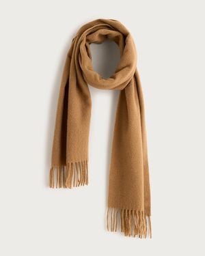 J.Crew Cashmere-Blend Scarf - Metallic