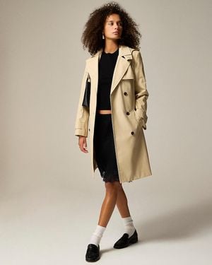 J.Crew New Icon Trench Coat - Natural