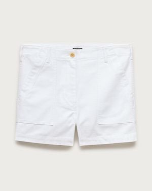 J.Crew Utility-Pocket Short - White