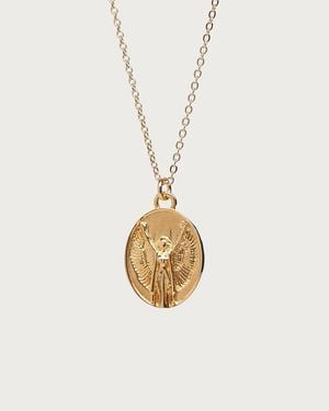 J.Crew Talon Jewelry Zodiac Pendant Necklace - Metallic
