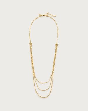 J.Crew Chain Station Necklace - Natural