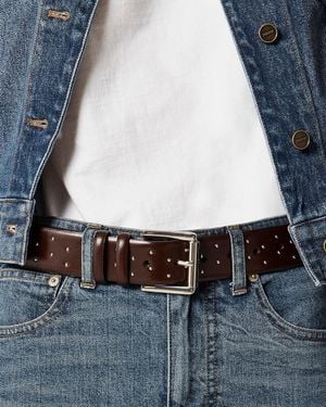 J.Crew Wide Belt - Blue