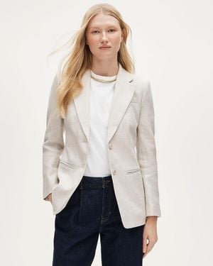 J.Crew Petite Margeaux Blazer - White