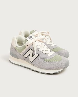 J.Crew New Balance 574 Sneakers - White