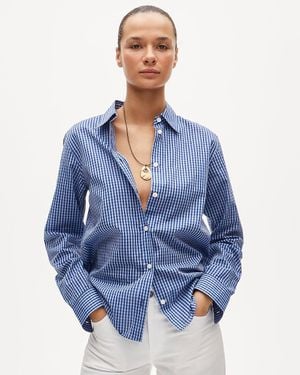 J.Crew Jules Classic-Fit Shirt - Blue