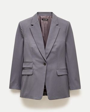 J.Crew Single-Button Blazer - Purple