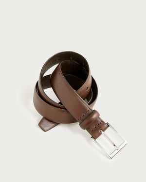 J.Crew Leather Dress Belt - Brown