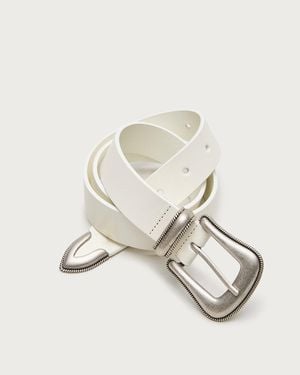 J.Crew Western Buckle Belt - Natural