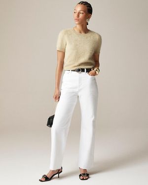 J.Crew Tall Curvy Slim-Wide Jean - Natural